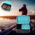 thumbnail image 4 of Heaveant Estuche de Cebo de Pesca, Estuche de Almacenamiento de Cebo de señuelo portátil, Aparejos de Pesca de Gusano, Caja de Cebo Vivo con Capa Intermedia y Pinzas, 4 of 5