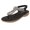 Black, variant on Vedolay Sandals Women Women's Comfort Rubber Slides Lightweight Flat Sandals,Gold 7