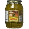 Cajun Chef Louisiana Spicy Green Beans 32oz Glass Jar (Pack of 2)