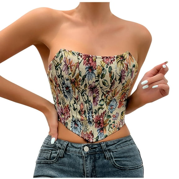 IROINNID Women's Woven Off Shoulder Regular Women's Summer Sleeveless Top Under 10$