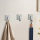 thumbnail image 4 of Plegable Cadena de Acero Inoxidable, Soporte de Toalla de Pared, No Perforado, Rodeado de Metal, para Ba?o, Armario de Cocina, Organizador de Toallas, Resistente, para Dormitorio, Cinta de, 4 of 7