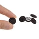 thumbnail image 4 of 10uds 24L Tela Paño Cubierto Botón 15mm Redondo Metal Vástago Costura Botones para Trajes Vestido Blusas, Marrón, 4 of 5