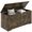 Rustic Brown, variant on HOMCOM Storage Chest for Living Room, Storage Bench, 39.4"W, Black