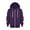 Purple, variant on mgoYE Boys Soccer Zip up Hoodie Size 7 Toddler Boys Girls Cute Coat Sweatshirt Color Solid Zip Long Hoodie Top Sleeve up Kids Jackets for Boys Girls Boys Hoodie|Black,7-8T