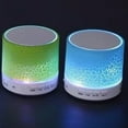 thumbnail image 2 of ruhuadgb Mini Portable Wireless Bluetooth-compatible Speaker Hands-free Call LED Parlante Subwoofer, 2 of 7