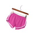 thumbnail image 5 of uublik Tennis Shorts for Women Biker Yoga Shorts with Pockets High Waisted Athletic Running Workout Gym Shorts, Hot Pink, 5 of 5