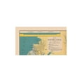 thumbnail image 4 of Historic Nautical Map - Panama Canal - Hammond 1910 - Vintage Wall Art, 4 of 4