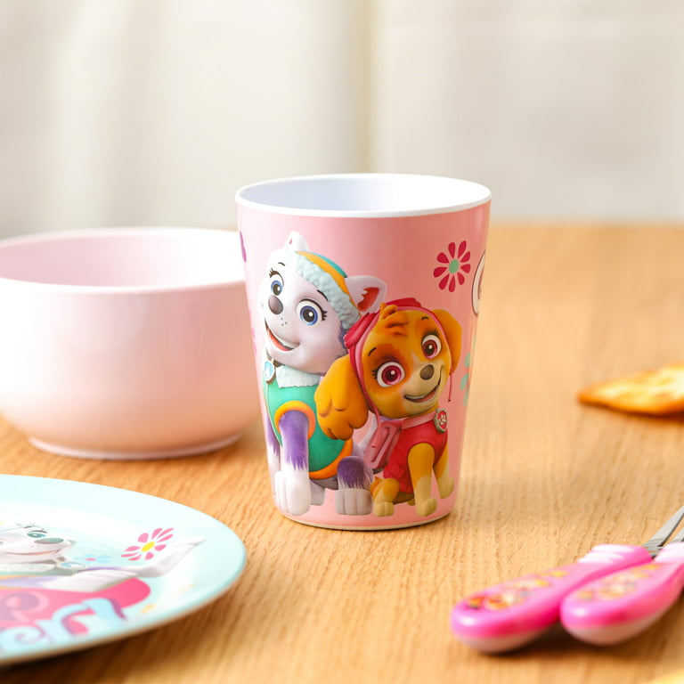  Paw Patrol Includes Plate, Bowl, Tumbler And Utensil  Tableware BPA-Free Made Of Durable Melamine Material And Perfect For Kids,  Dinnerware 5pc Set
