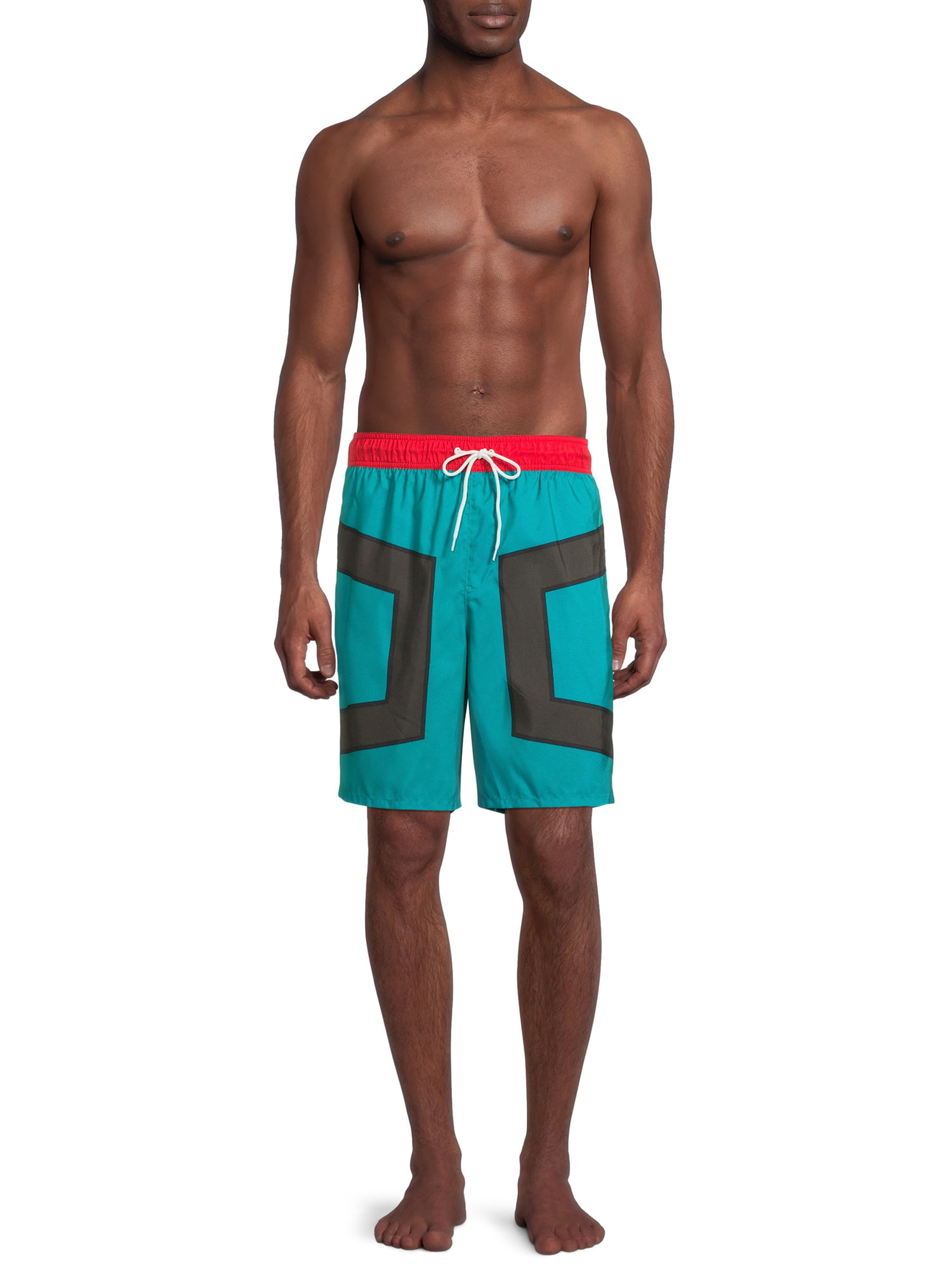 WANHONGYUE Anime My Hero Academia Trajes de Baño Shorts de Playa Hombre 3D Imprimir Pantalones Corto Beach Board Shorts Swim Trunks 