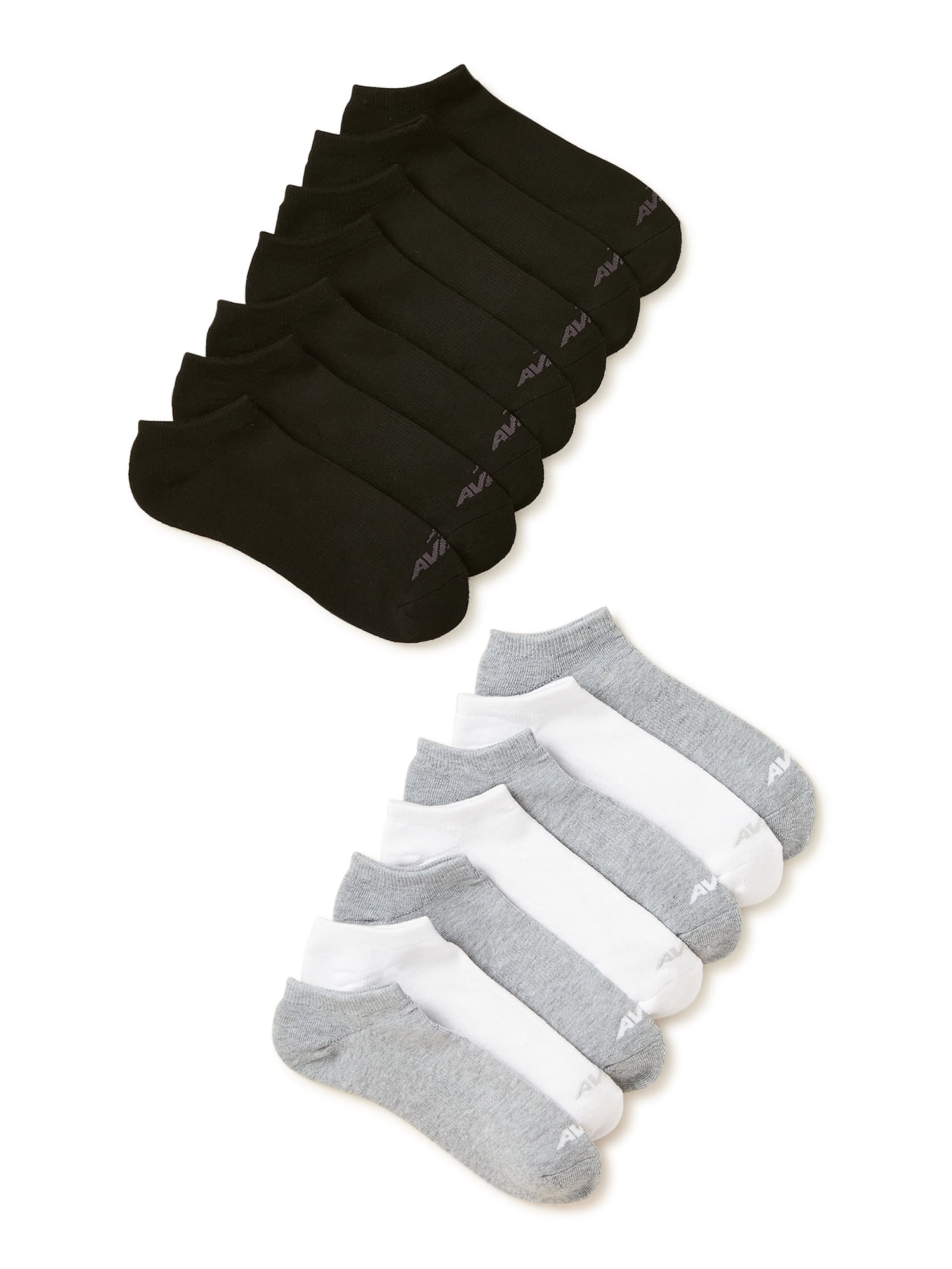 Avia Women's Cushioned No Show Socks, 14-Pack