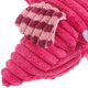 thumbnail image 2 of Juguete de cuerda con chirrido para mascotas, peluche de pana con forma de flamenco, juguete interactivo de peluche limpio con dientes (rosa), 2 of 6