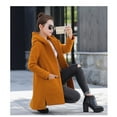 thumbnail image 3 of Women's casual oversized loose-fit zipper pullover hoodie tunic, sweatshirt jacket jacket autumn outfit, 3 of 7