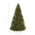 thumbnail image 3 of Best Choice Products Artificial Christmas Tree, 7.5ft Premium Pre-Lit Spruce Design, Dense Branches - Green Spruce, 3 of 9