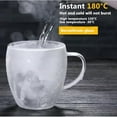 thumbnail image 4 of Baalaka Coffee Mugs Set of 1, 2,4,6, Double Wall Coffee Mug , Glass Coffee Mugs with Handle, Insulated Coffee Mug for Cappuccino/Latte/Coffee, Borosilicate Glass Coffee Cups for Kitchen/Travel, 4 of 6