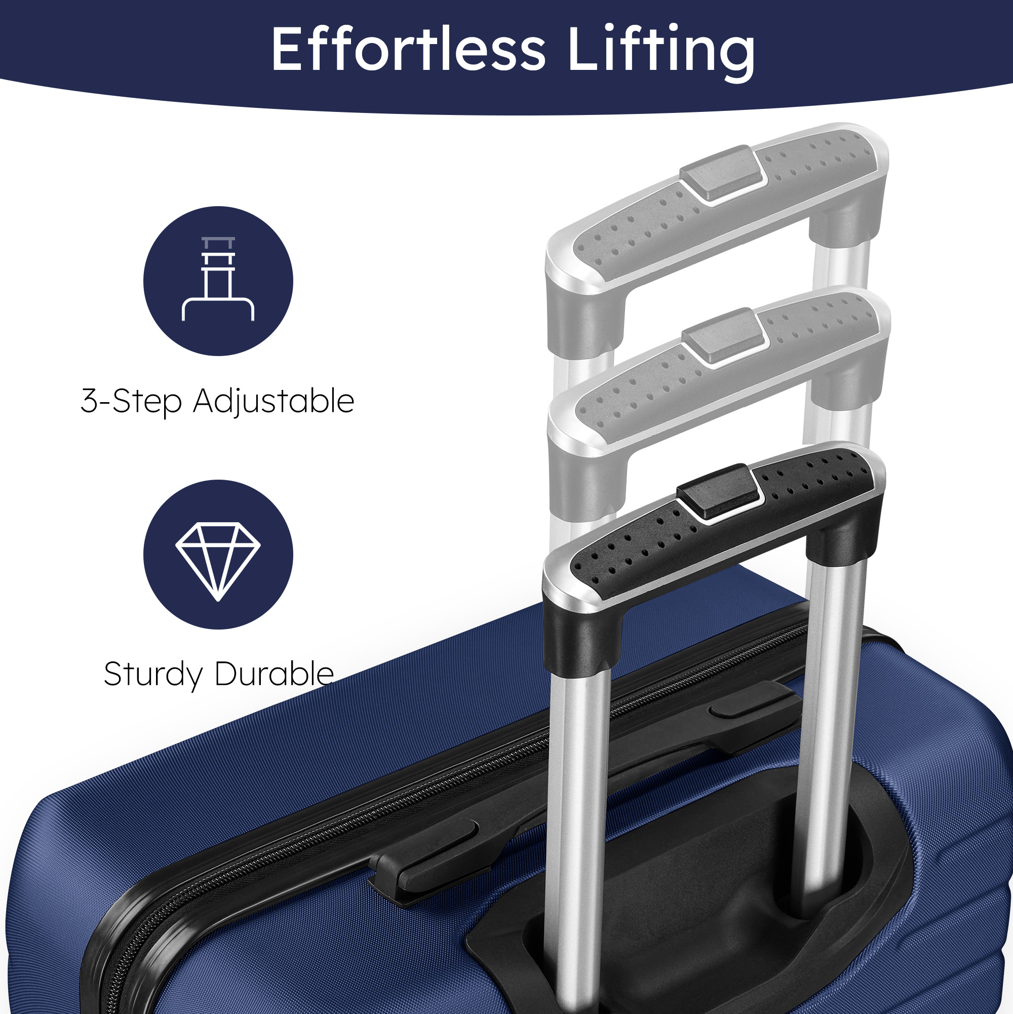 Gowill 10-Piece Luggage Set with Spinner Wheels photo 5