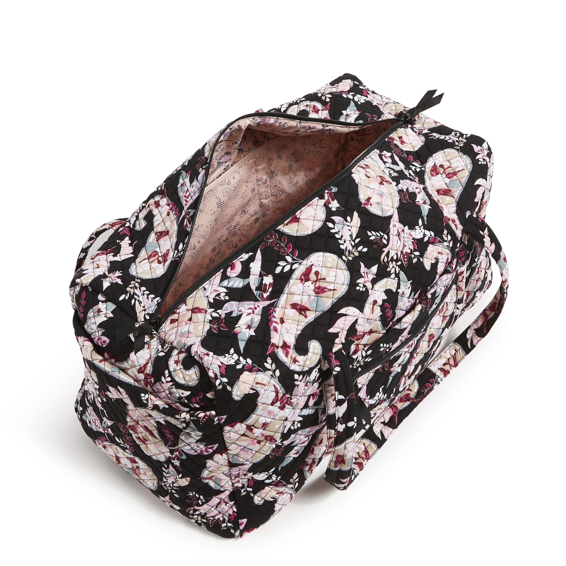 Vera Bradley Women's Cotton Large Travel Duffel Bag Botanical Paisley