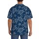 thumbnail image 3 of Balery Sea Turtle Camisa Casual de Manga Corta con Botones para Hombre, Texturizada, Estilo Cubano, para Playa, Verano-XX-Large, 3 of 5