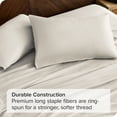 thumbnail image 2 of Bare Home 100% Organic Cotton Sheet Set - Sateen Weave, 2 of 7