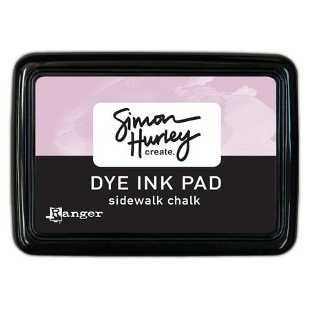UPC: 0789541069409 | Ranger Ink Simon Hurley Dye Ink Pad  Sidewalk Chalk (Pink)