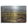 thumbnail image 1 of Luxe Metal Art 'Vineyards to Vaca Mountains' by Ellie Freudenstein, Metal Wall Art, 16"x12", 1 of 7