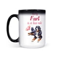 thumbnail image 2 of Every Fart is Love Note Bernese Mountain Dog Guilty Face Happy Valentine's Heat Color Changing Mug Berner Lover Gifts Magic Coffee Mug - 01016, 2 of 4