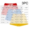 thumbnail image 3 of Cethrio Girls Cotton Athletic Shorts, Running Summer Elastic Waist 3 Piece Active Shorts Red Size 6-7 T, 3 of 4