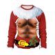 thumbnail image 1 of Navidad 2024 nueva impresión jersey de cuello redondo suéter hombres y mujeres amantes suéter de Navidad feo Otoño Invierno blusas, 1 of 5