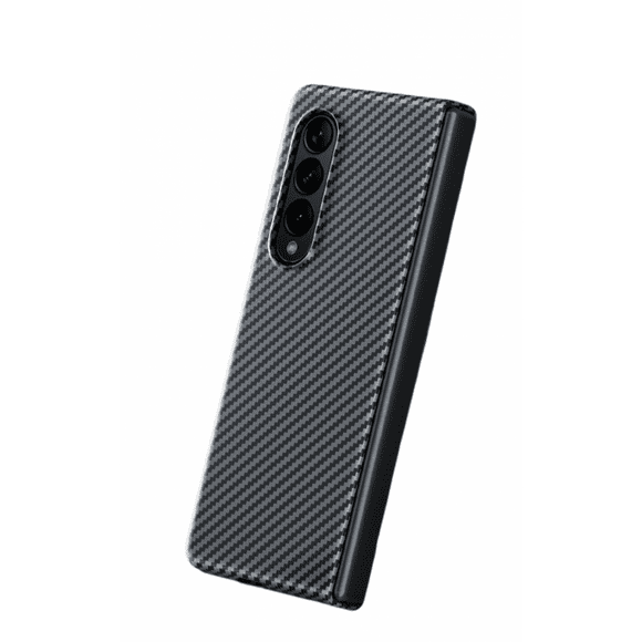 Carbon Fiber Designed for Samsung Galaxy Z Fold 4 Case Slim Thin Protective Cover Anti-Scratch Protector, Supports Wireless Charging