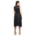 thumbnail image 3 of Falda midi de tul con lunares Roman Fashion /Juvenil, 101 (Negro) negro M, 3 of 5