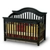 Simplicity - Barrington 4-in-1 Convertible Crib, Distressed Black