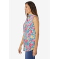 thumbnail image 3 of Woman Within Plus Size Perfect Sleeveless Shirt, 3 of 6