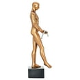 thumbnail image 3 of Adam & Friends Home Decor Tight-Rope Walker Black Base Sculpture | 1-Piece | Bronze, 3 of 7