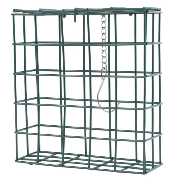 FRCOLOR bird feeder Suet Bird Feeders Hanging Wild Feeder Cage for Suet Cakes Cakes Cakes Outside,5.12"X4.72"X1.77"