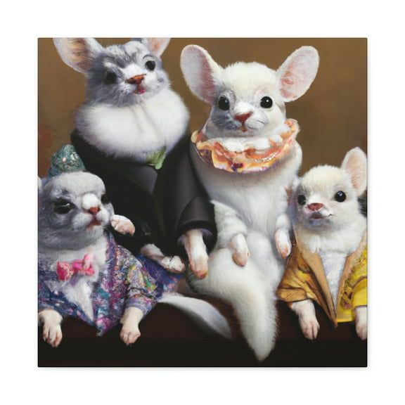 The Chinchilla Portrait - Canvas