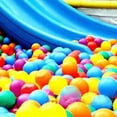 thumbnail image 6 of UDIYO 50pcs Secure Non-toxic Baby Kid Pit Toy Swim Fun Colorful Soft Plastic Ocean Ball, 6 of 7