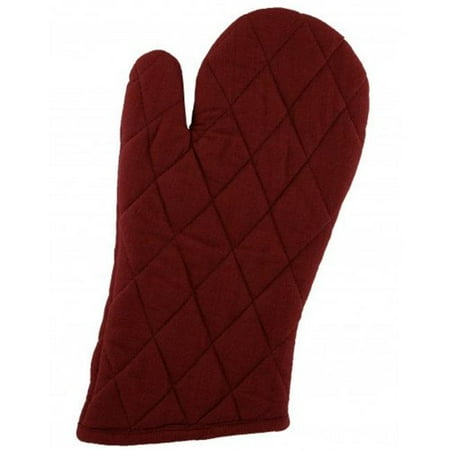 

Mr. MJs Trading AG-38303S-2 Oven Mittens Burgundy - Set of 2