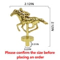 thumbnail image 2 of Set de caballos para juego de mesa de carreras de caballos Grhonior 11 Metal, 2 of 7