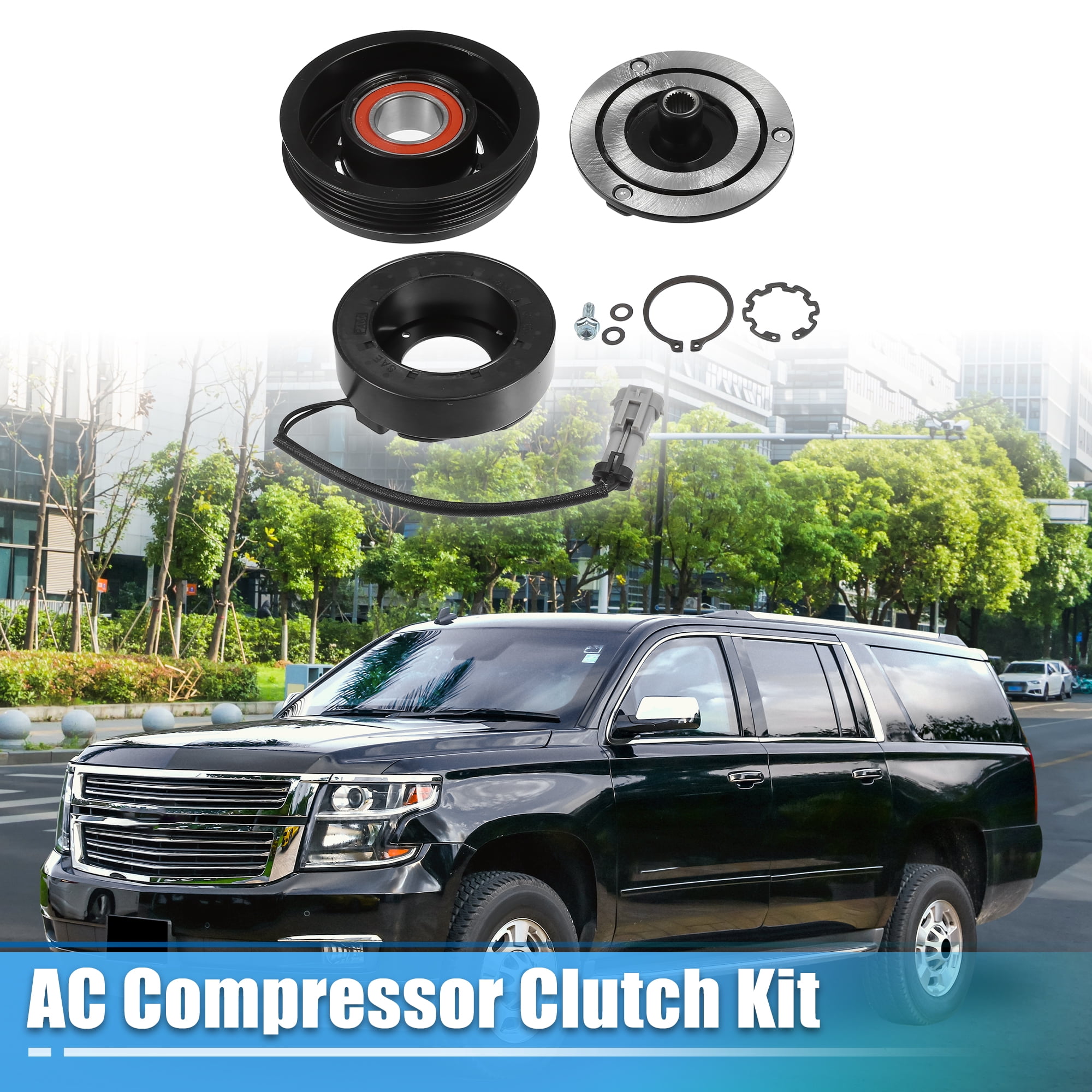 Unique Bargains AC Compressor Clutch for Chevrolet Suburban 1500 5.3L 2000-2014