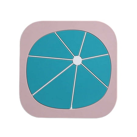 

Baiwo Cute Cartoon Fish Leaf Household Waterproof Bowl Table Mat Anti-scald Placemat