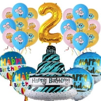 The Amazing World of Gumball Balloons Party Supplies 2nd Big Number Decorations Decor Kit Birthday