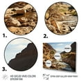 thumbnail image 3 of Designart "Oasis in the Desert I" Landscapes Floater Framed Wall Decor, 3 of 7