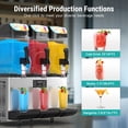 thumbnail image 2 of Ecojoy 45L 3-Tank Margarita slushy Machine with LED Light,with Self-cleaning Mode, 2 of 7