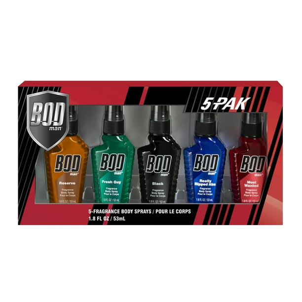 BOD man Body Spray Gift Set, 5 Piece