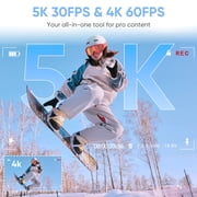 ORDRO M5 Video Camera Vlogging Camcorder 5K 3-Axis Stabilization Handheld Camera for Photography