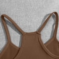 thumbnail image 4 of SHTXOZHI Womens Ribbed Tank Top Crisscross Back Spaghetti Strap Tops Crew Neck Casual Dressy Cropped Summer Tees, 4 of 6