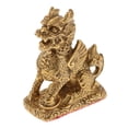 thumbnail image 2 of Rongfmy Statue de Bête Ky de Richesse Feng Shui en Cuivre Pur Ornement Intérieur de Collection pour la Maison, 2 of 9