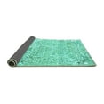 thumbnail image 2 of Ahgly Company Indoor Rectangle Persian Turquoise Blue Traditional Area Rugs, 4' x 6', 2 of 4