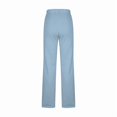 thumbnail image 2 of Women's Linen Pants Summer Casual Pants for Womens Elastic Waist Solid Lightweight Loose Trousers with Pockets Plus Size Beach Travel Pants, 2 of 4
