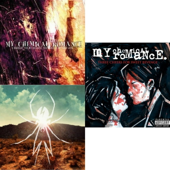 I Brought You My Bullets You Brought Me Your Love & Danger Days: True Lives Of The Fabulous Killjoys & Three Cheers For Sweet Revenge [LP Vinyl Bundle]