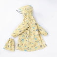 thumbnail image 2 of Kpoplk Waterproof Hooded Rain Coat for Toddler Boys Girls Kids Lightweight Rainwear with Pockets Cute Print Outdoor Spring Size XXL,Yellow, 2 of 6